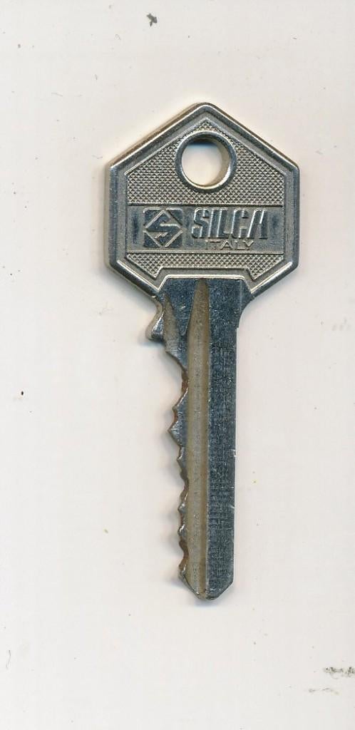 Vintage SILCA Steel Key YA31, Ophalen of Verzenden