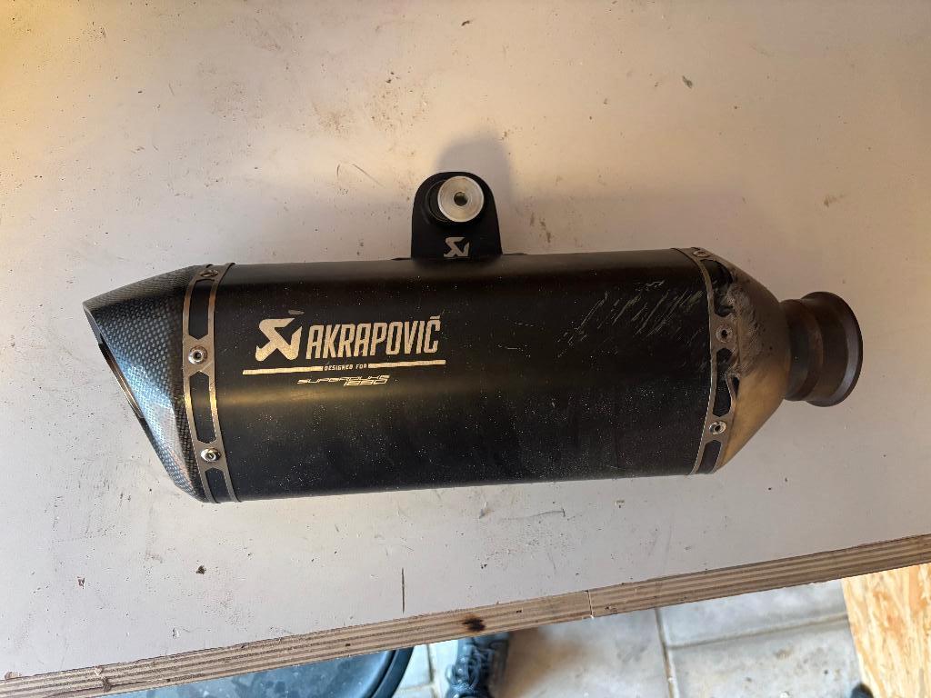 KTM super duke akrapovic demper 6140597910033, Ophalen of Verzenden, Gebruikt