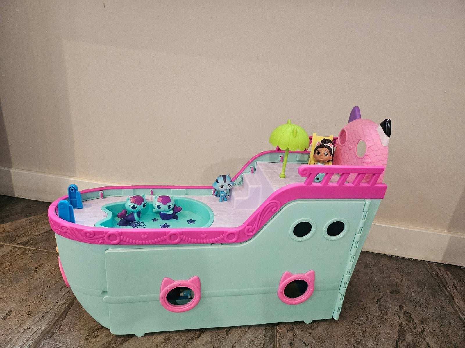 Gaby's schip, Ophalen