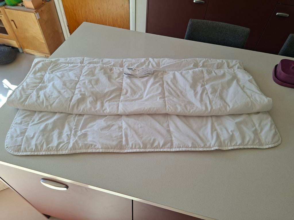 Ikea peuterdekbed Len, Kinderen en Baby's, Kinderkamer | Beddengoed, Jongetje of Meisje, Wit, Ophalen of Verzenden, Deken of Dekbed