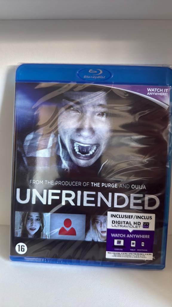 Unfriended op Blu-ray (nieuw in cellofaan), Verzenden, Nieuw in verpakking, Horror