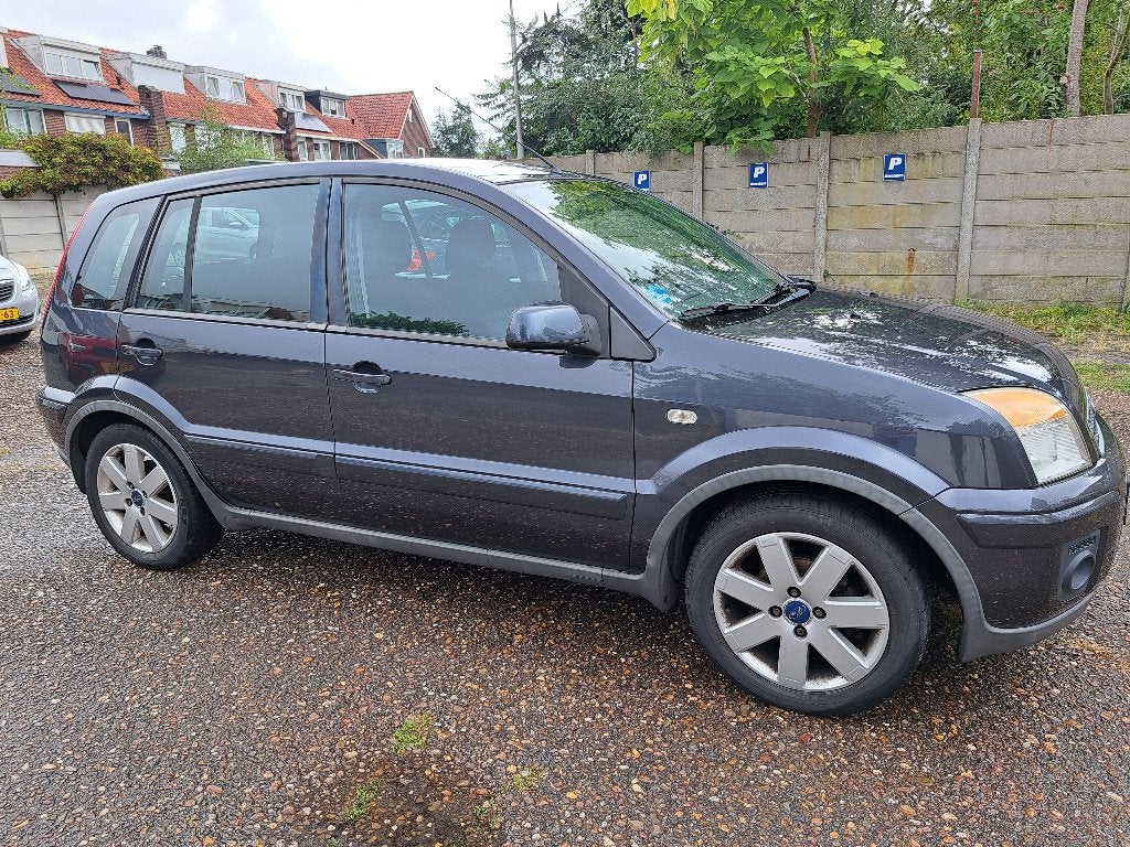 Ford Fusion 1.4 16V 2008 Grijs airco VERKOCHT!!!!!, Auto's, Voorwielaandrijving, 15 km/l, Origineel Nederlands, Bedrijf