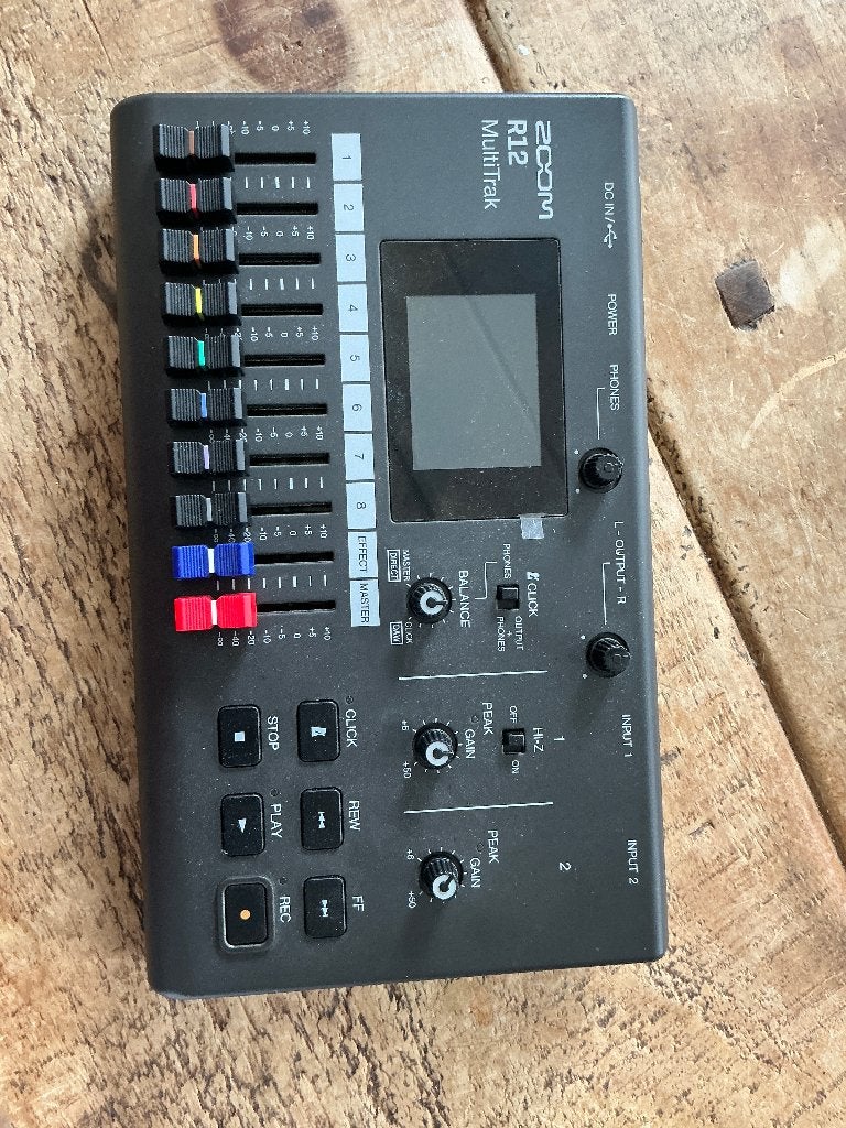 Zoom R12 digitale opnamestudio, Ophalen, Zo goed als nieuw, Audio