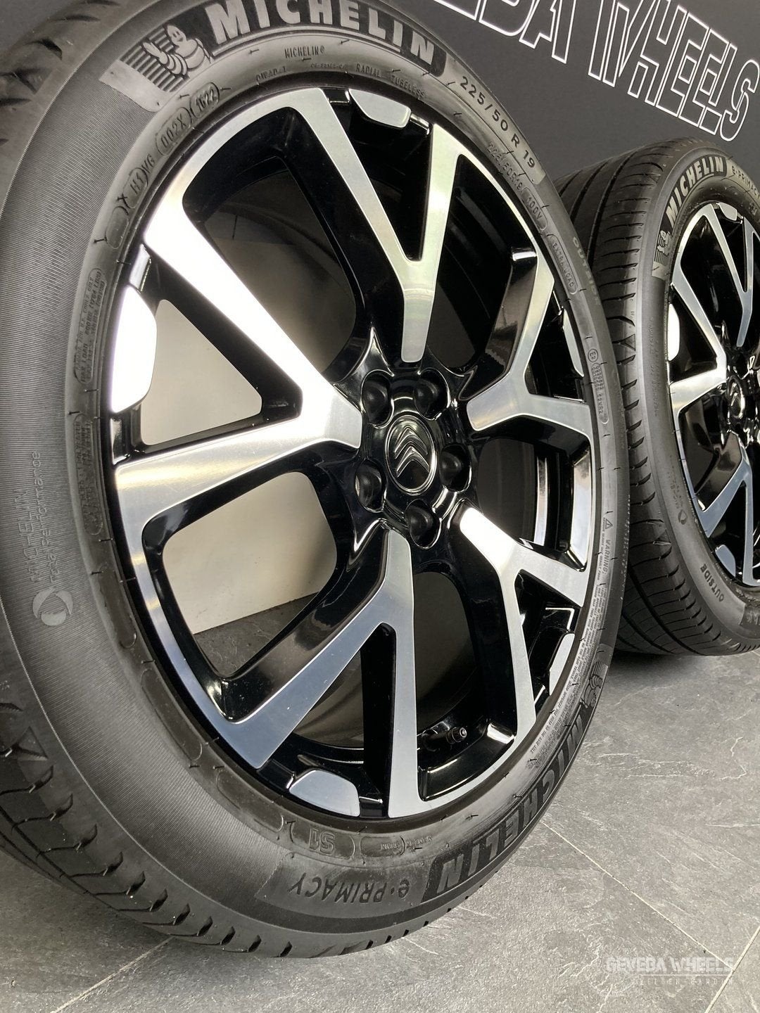 19” originele Citroen C5 X C5 Aircross velgen banden 5x114.3, Auto-onderdelen, Banden en Velgen, 19 inch, Gebruikt, -, -