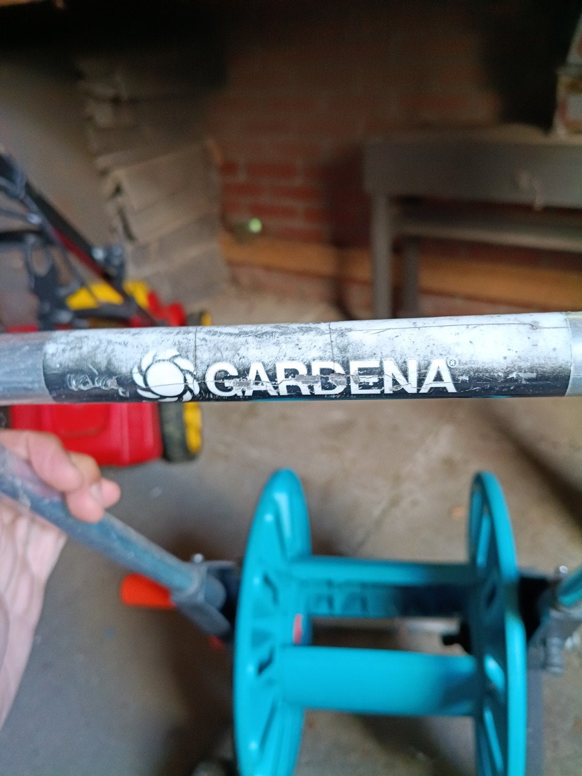 Gardena haspel, Tuin en Terras, Ophalen, Gebruikt