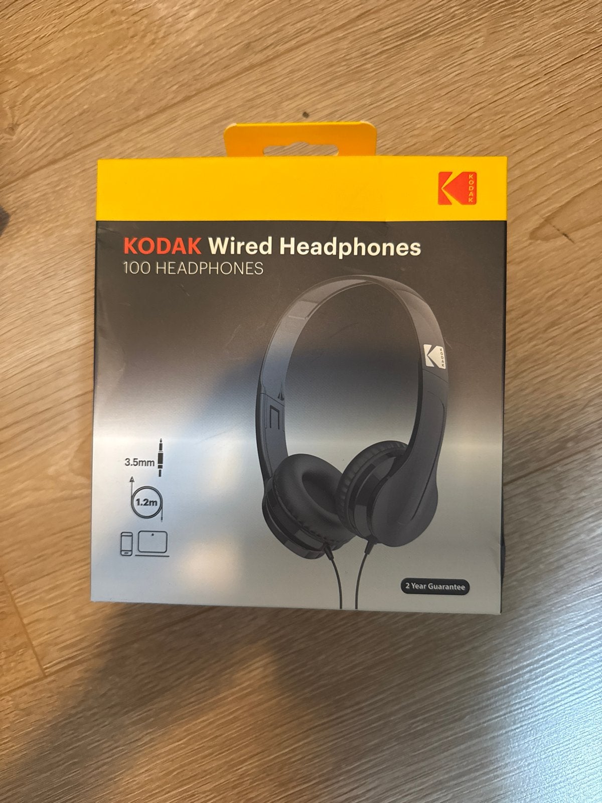KODAK Bedrade Hoofdtelefoon - Zwart, Multi-platform
