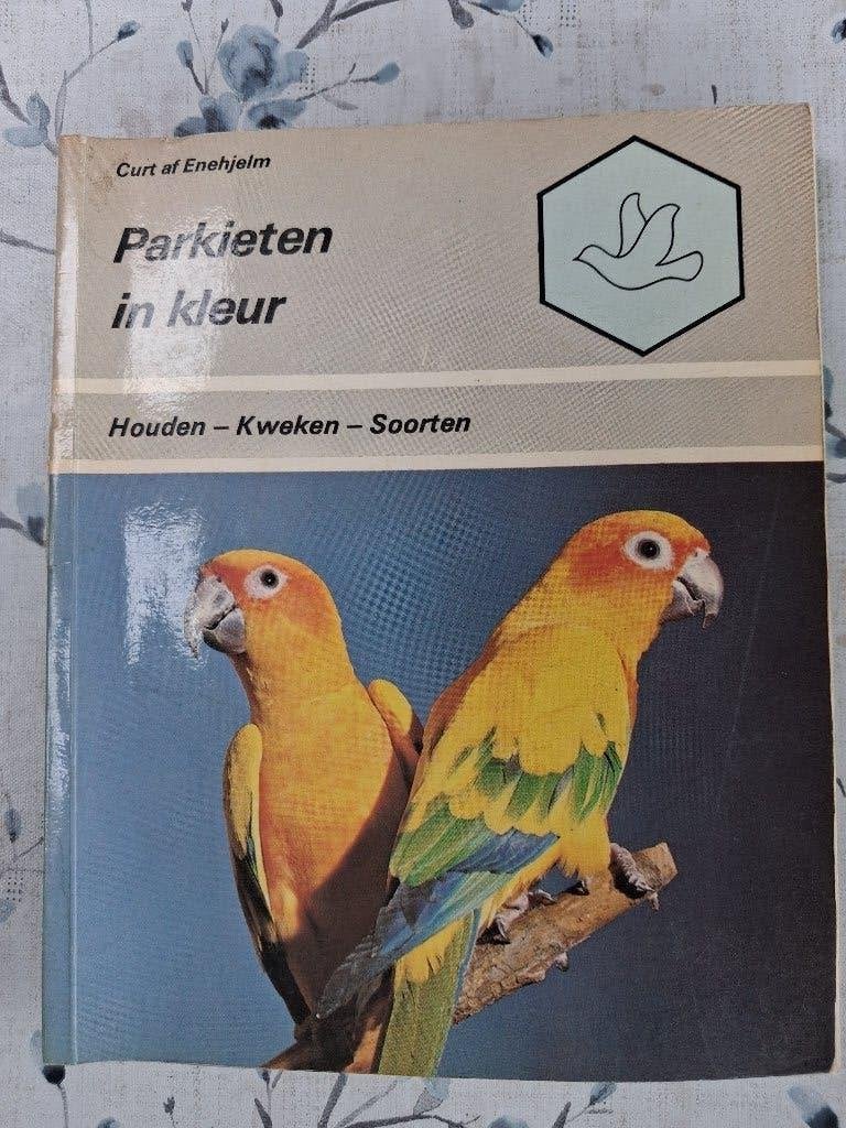 Parkieten in kleur - Houden, Kweken, Soorten, Boeken, Gelezen, Curt af Enehjelm, Ophalen of Verzenden, Vogels