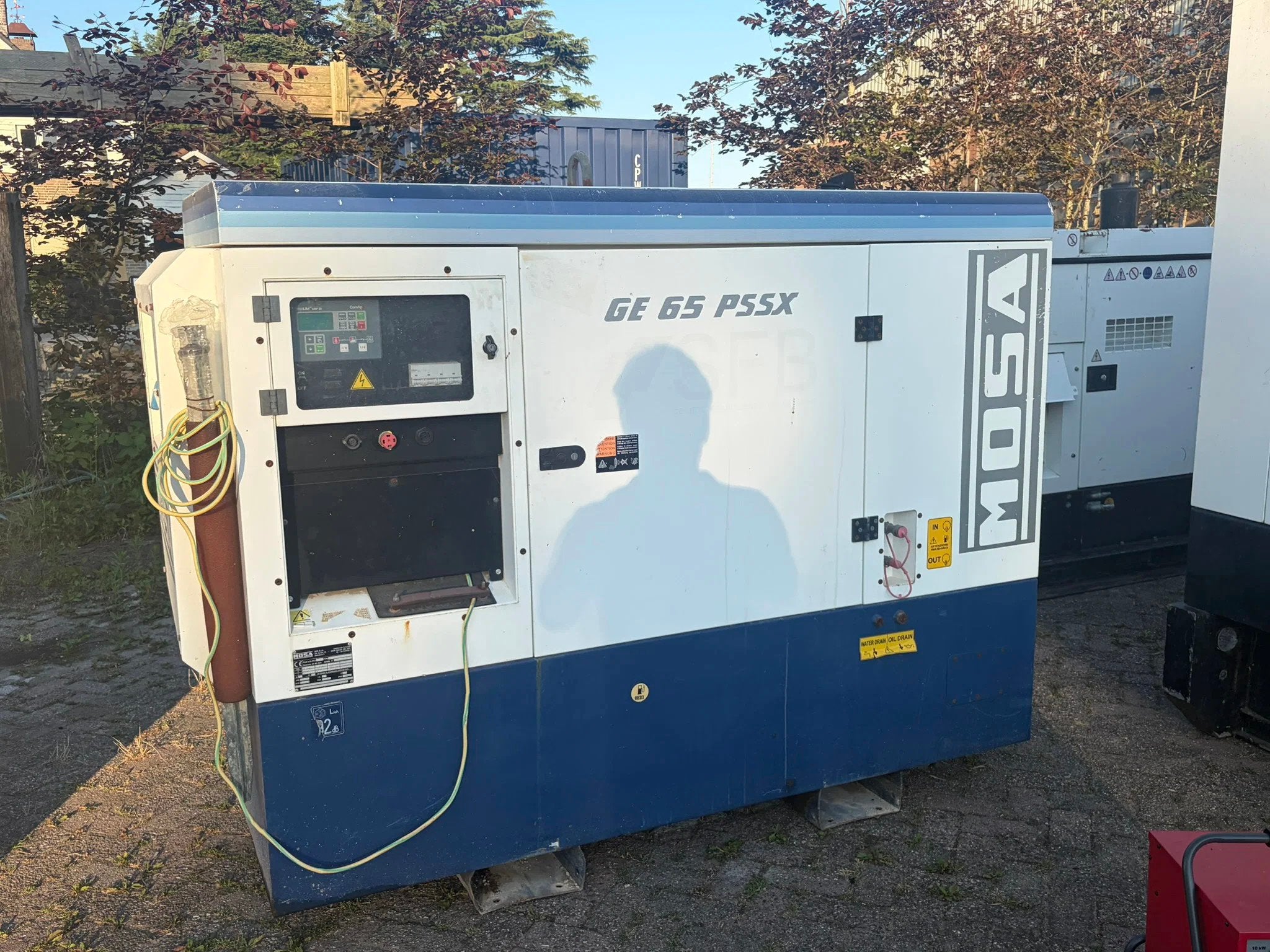 MOSA GE 65 PS SX 65 kVA aggregaat generatorset (bj 2021)