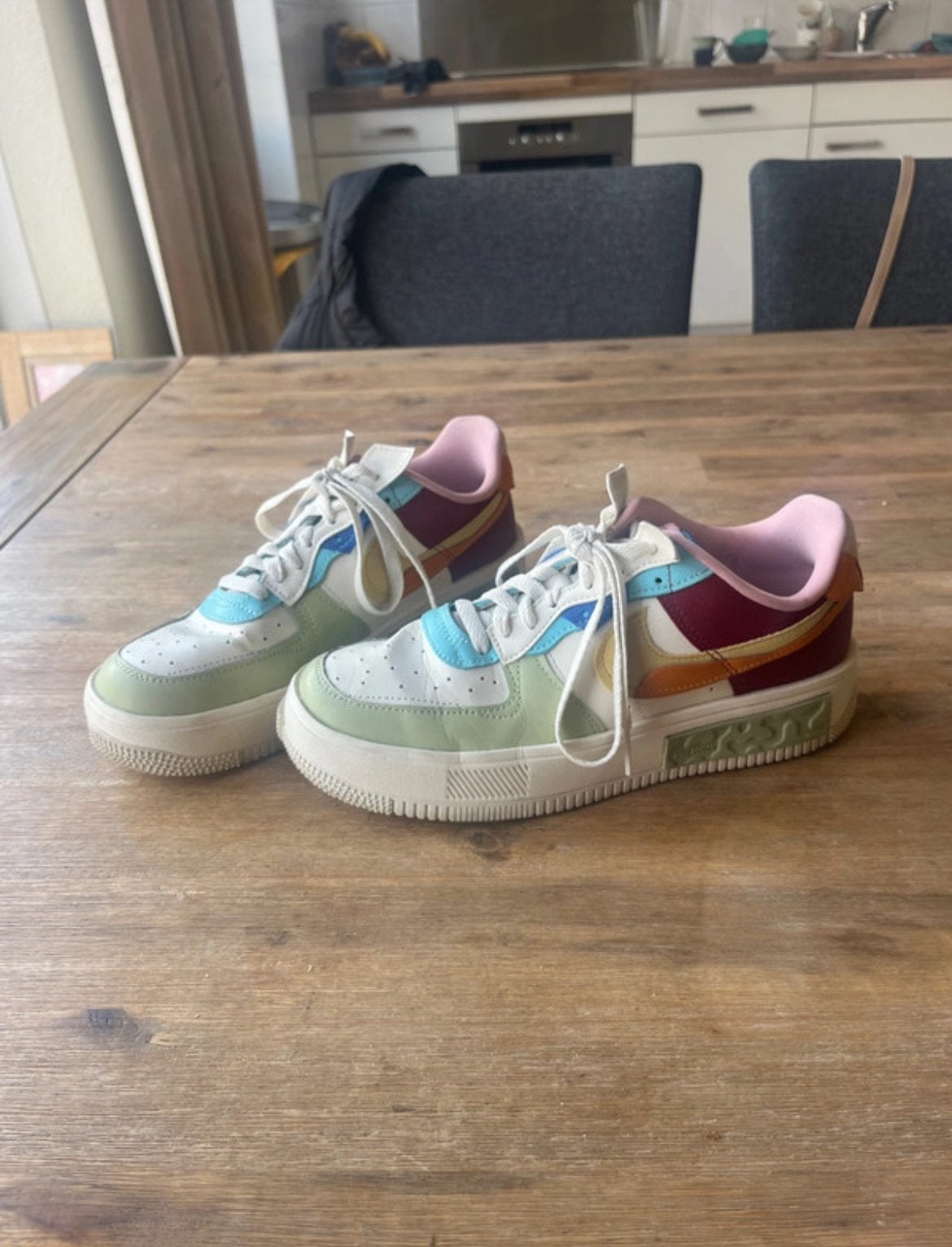 Nike air force 1, Overige kleuren, Ophalen of Verzenden, Sneakers of Gympen, Gedragen