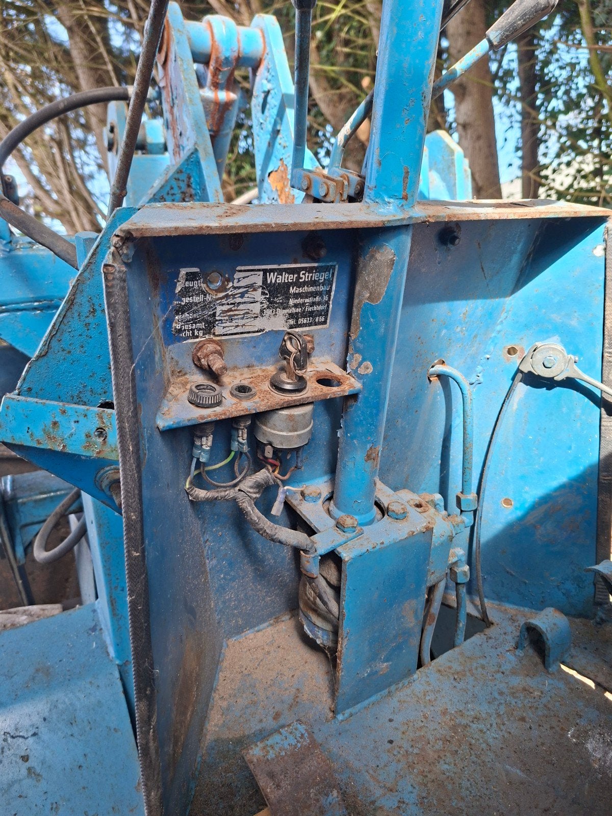 Compacte Walter Striegel Wiellader/Shovel verbouwings shovel, Ophalen, Wiellader of Shovel