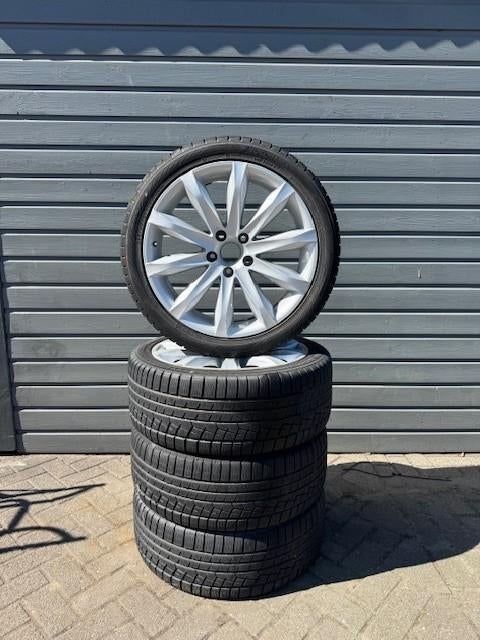 Fisker Karma Velgen Yokohama banden 265/40R21, Ophalen, Gebruikt, 265 mm, Banden en Velgen