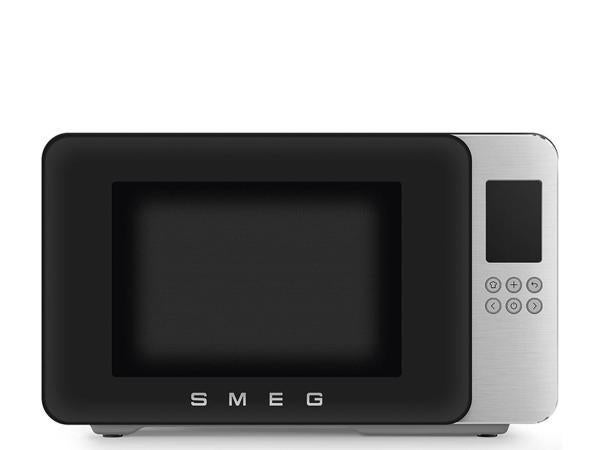 ✅NIEUW✅ Smeg magnetron met grill | Zwart, Ophalen of Verzenden, Inbouw, Draaiplateau, Grill