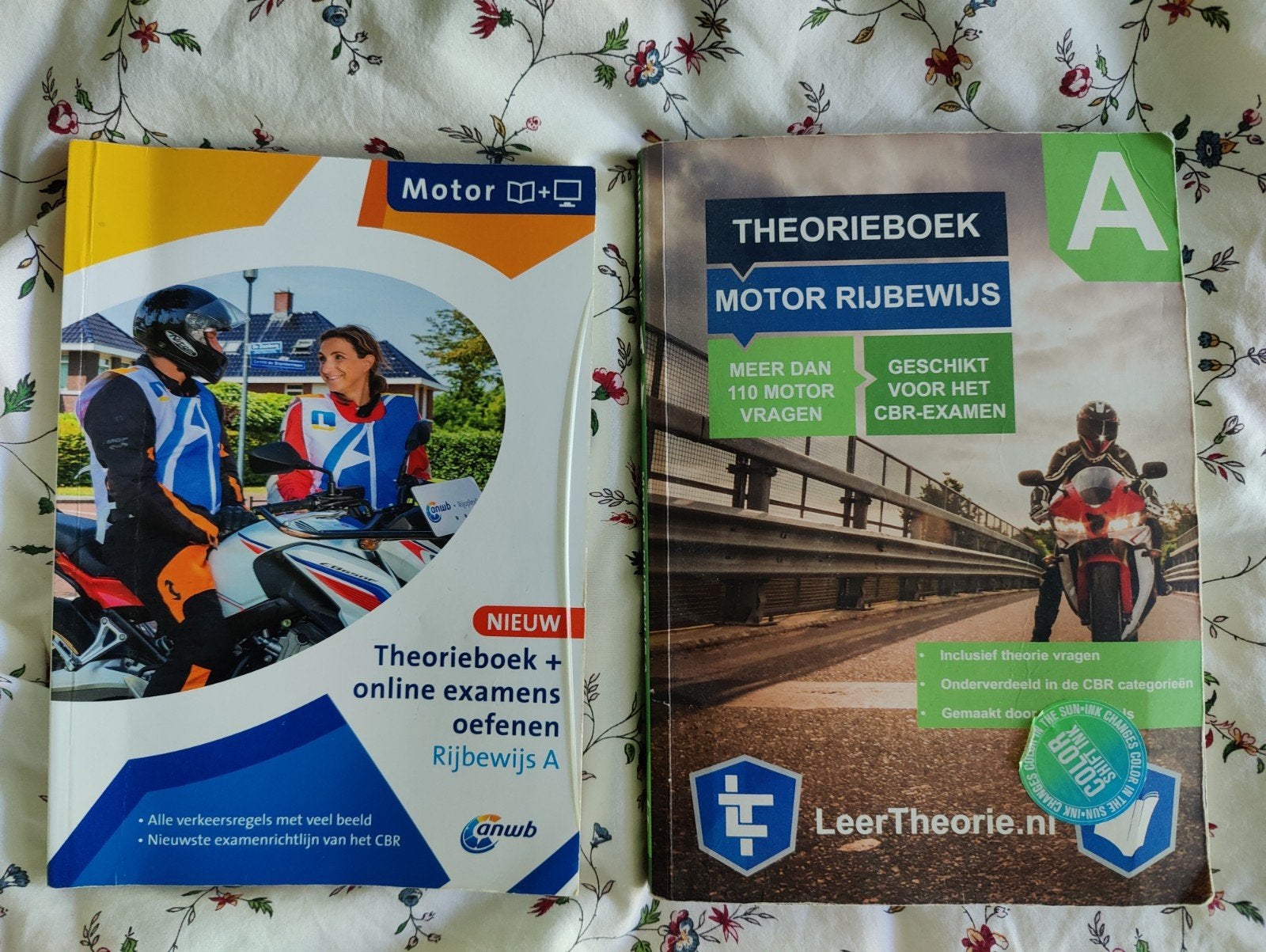 2 motor Theorieboeken A, Ophalen of Verzenden, Gelezen, Niet van toepassing, ANWB