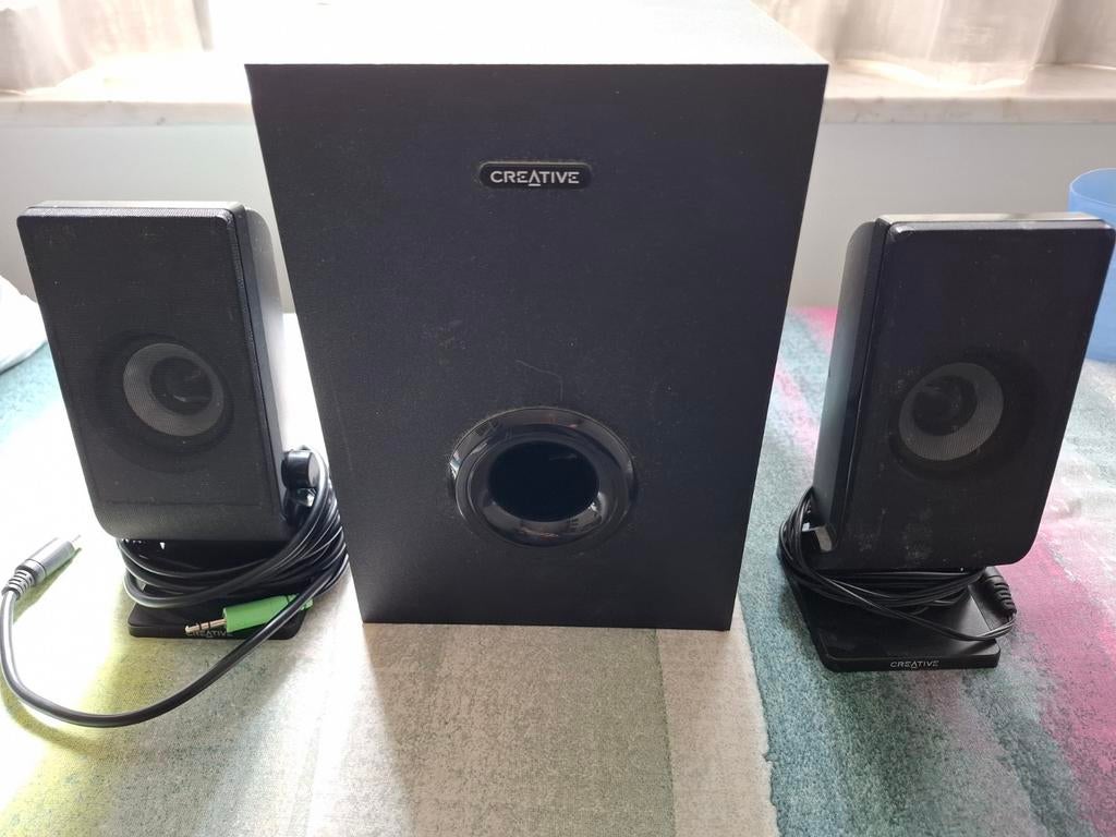 Creative speakerset, Computers en Software, Pc speakers, Ophalen of Verzenden