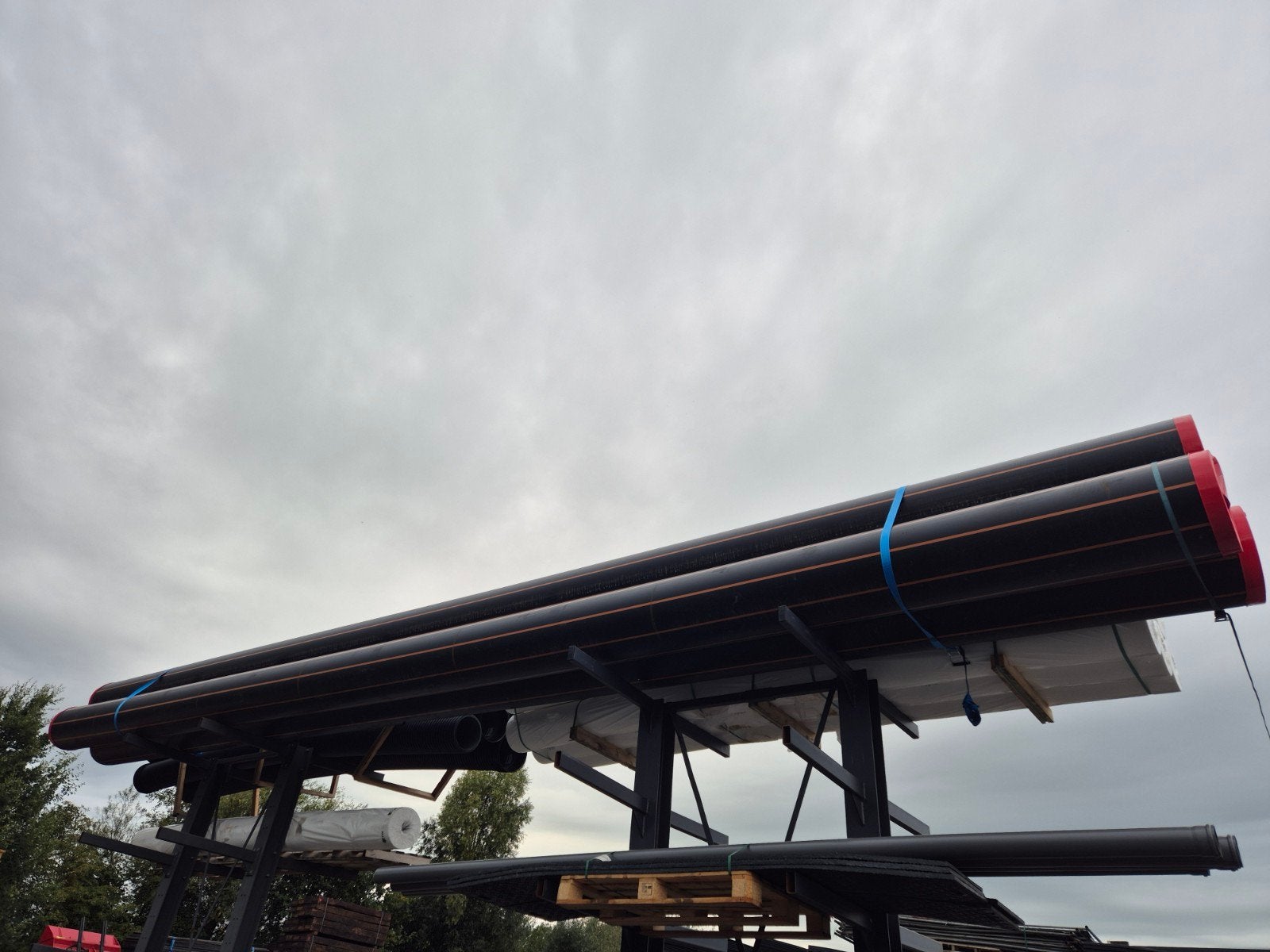 PE-buis dikwandig 500mm, Overige materialen, 6 meter of meer, Overige typen, Nieuw