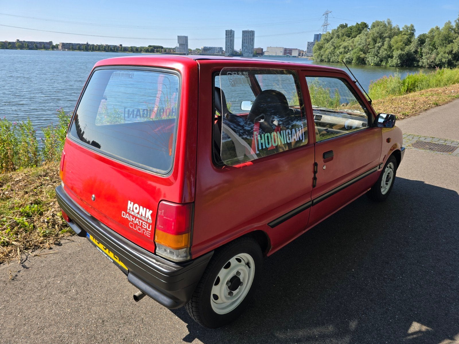 Daihatsu Cuore L80 0.8 1987 Rood, foto 7