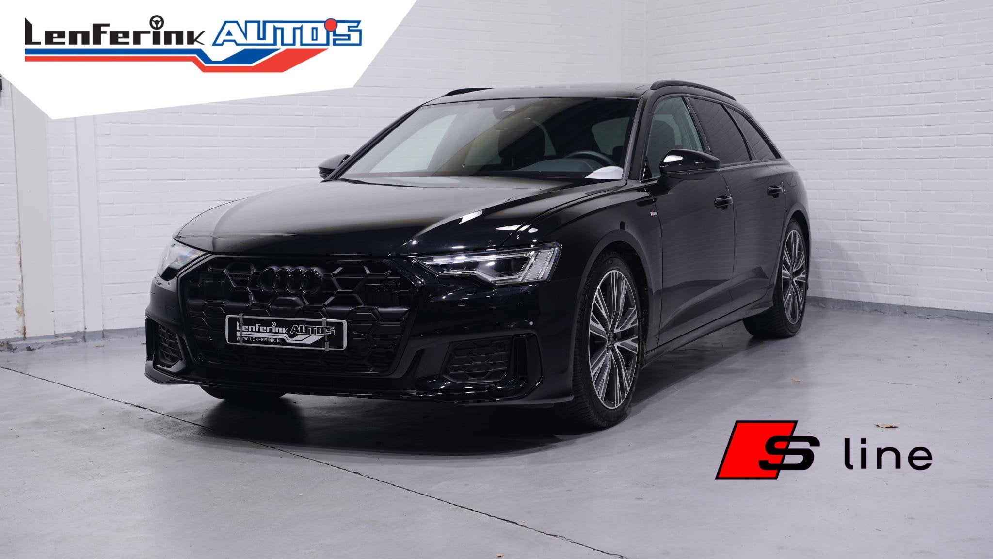 Audi A6 Avant 50 TFSI e 299 pk Quattro S Line Panodak, Trekh, Auto's, Automatische klimaatregeling, Gebruikt, 4 cilinders, 2000 kg
