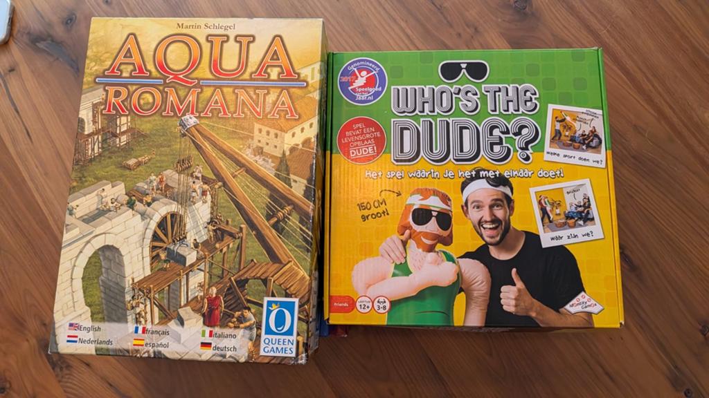 Zes leuke bordspellen - Tegen elk aannemelijk bod!, Vijf spelers of meer, Ophalen of Verzenden, Gebruikt
