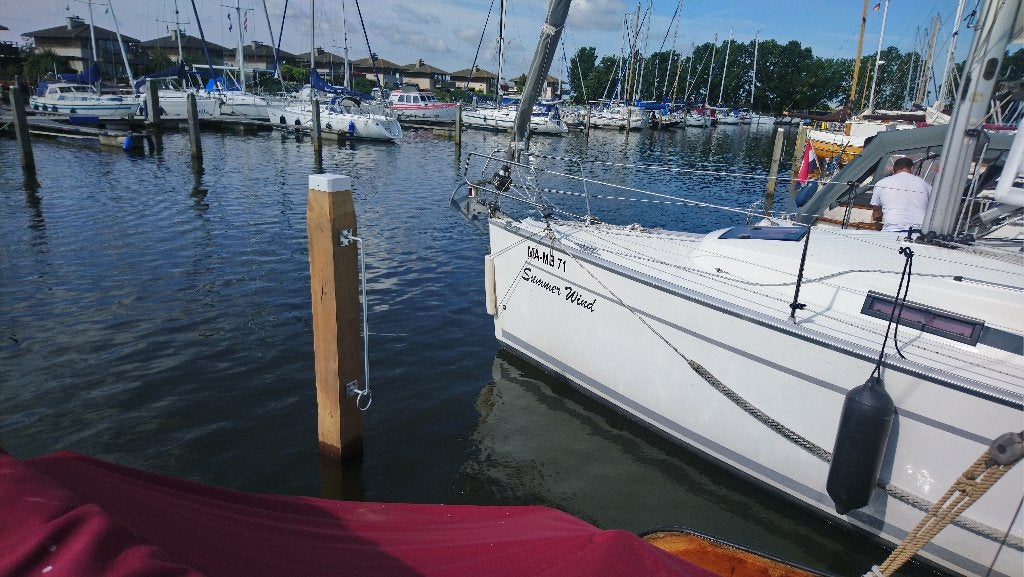 Mooie ligplaats 10x4.50 voor uw boot in marina schokkerhaven, Herfst, Buiten