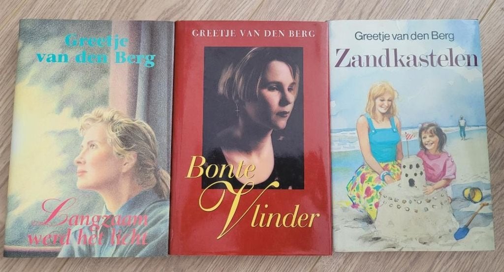 3 romans van Greetje van de Berg, Ophalen of Verzenden, Zo goed als nieuw