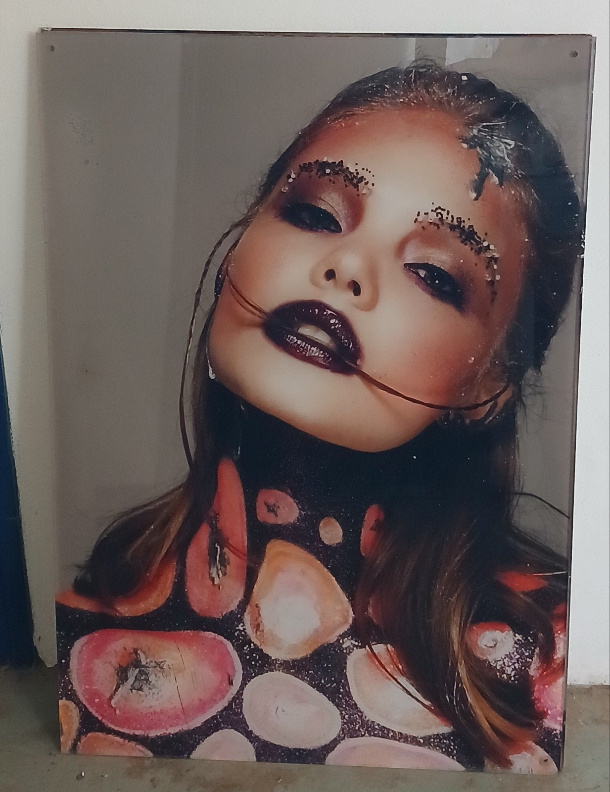 Moderne Print op Plexiglas - Diverse Portretten, Ophalen, 50 tot 75 cm, Foto of Poster, 75 – 100
