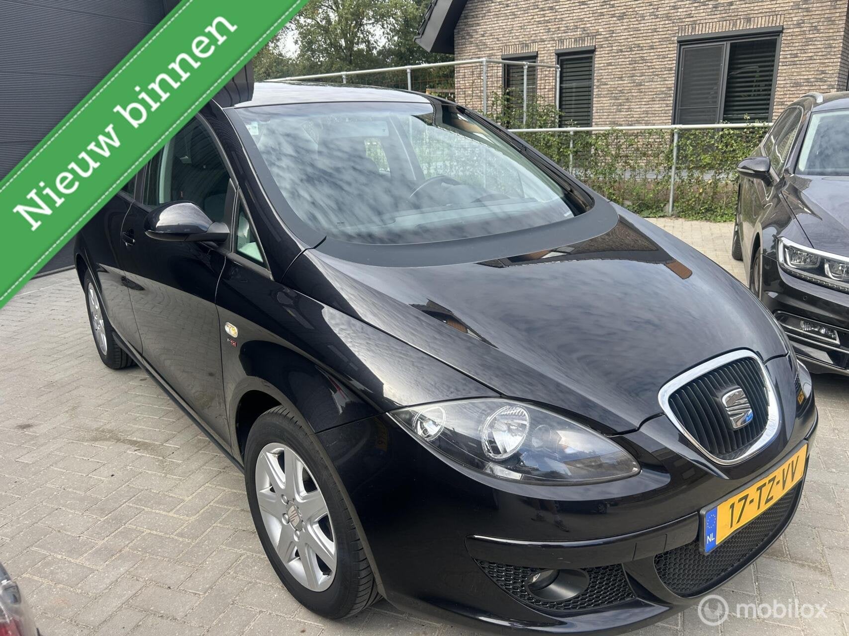 Seat Altea 2.0 FSI Stylance APK Nieuw, Auto's, Gebruikt, Zwart, Origineel Nederlands, Bedrijf