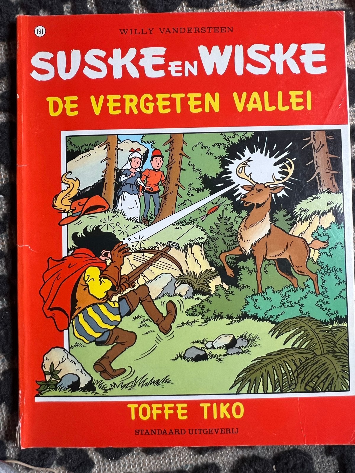 Suske en Wiske - De Vergeten Vallei - Eerste Druk, Eén stripboek, Ophalen of Verzenden, Gelezen