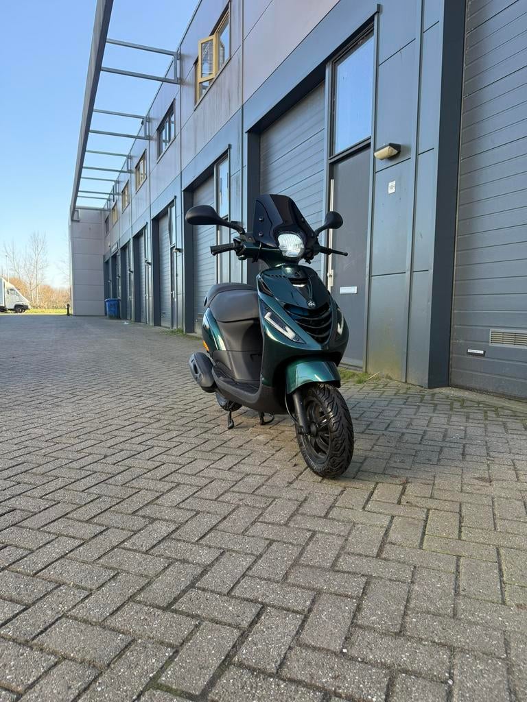 Piaggio Zip 2020 Brom Jaguar Green 45km, Ophalen, Zo goed als nieuw, Benzine, Zip
