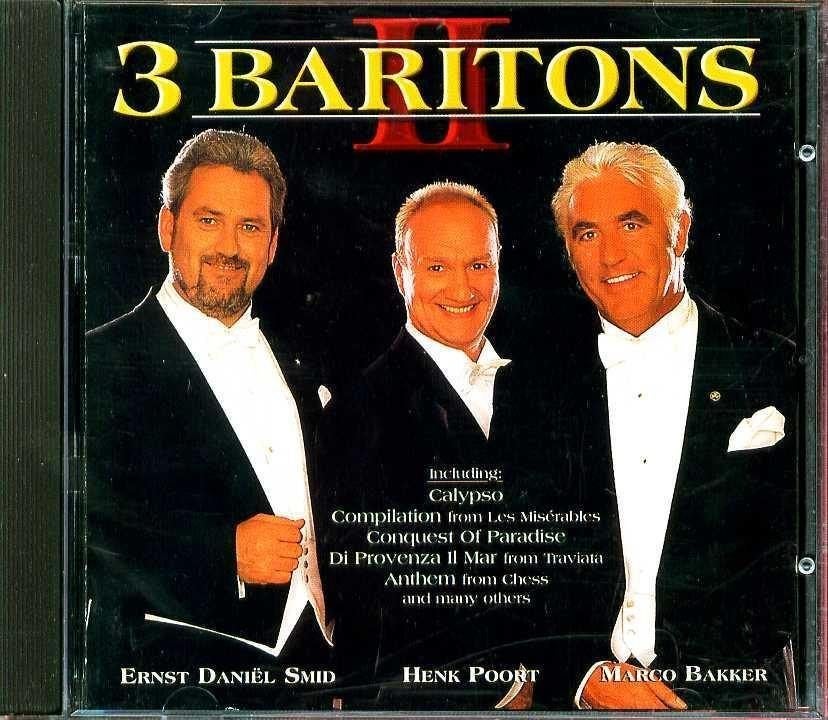 cd van 3 Baritons - II, Verzenden, Classicisme, Zo goed als nieuw, Kamermuziek