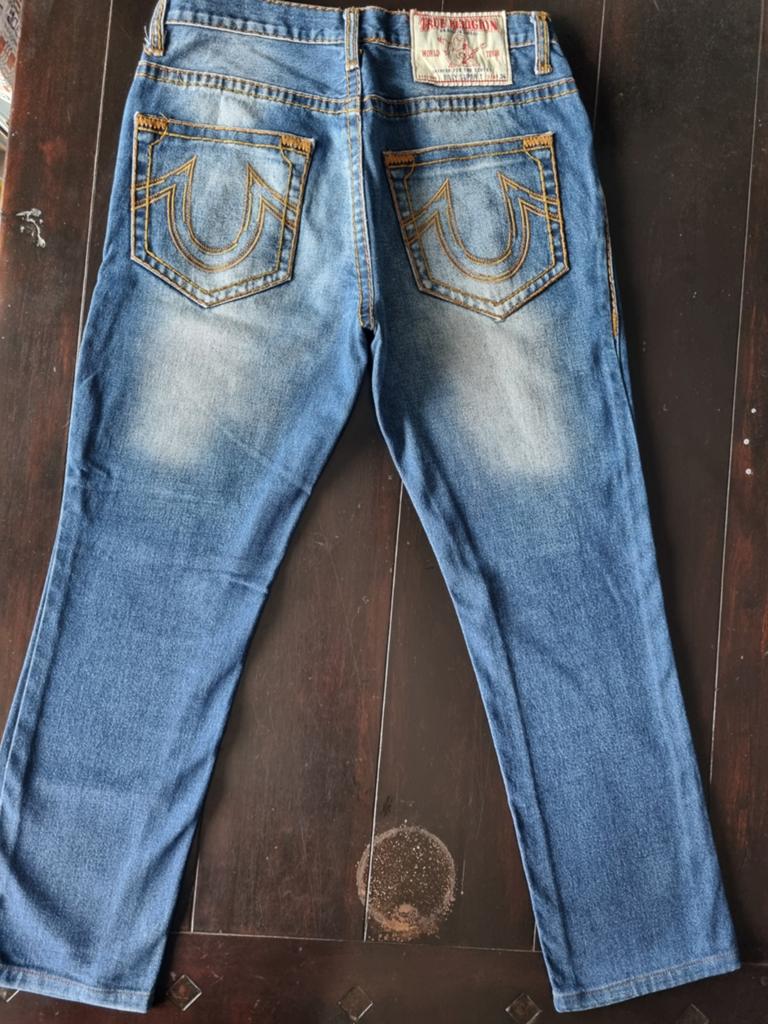 ZGAN CLASSIC TRUE RELIGION BILLY SUPER T STRAIGHT 34/30!!⁰, Kleding | Heren, Spijkerbroeken en Jeans, Zo goed als nieuw, W33 - W34 (confectie 48/50)