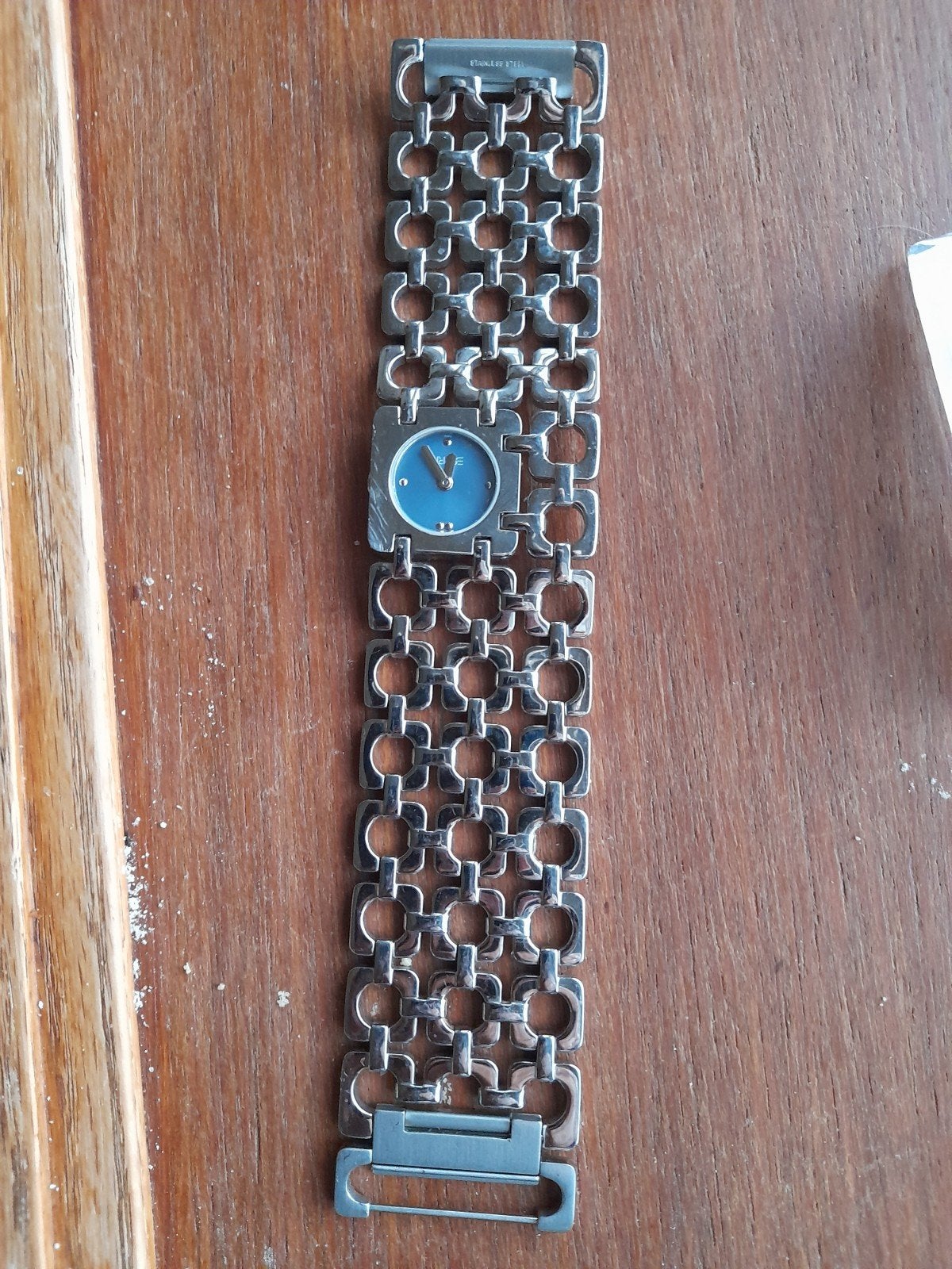 dames horloge, Staal, Gebruikt, Staal, Ophalen of Verzenden