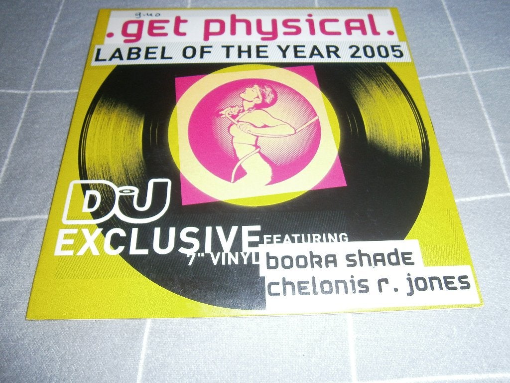 Booka Shade / Chelonis R. Jones. dj exclusive 2005. Zeldzaam, Ophalen, Gebruikt, House, 7 inch