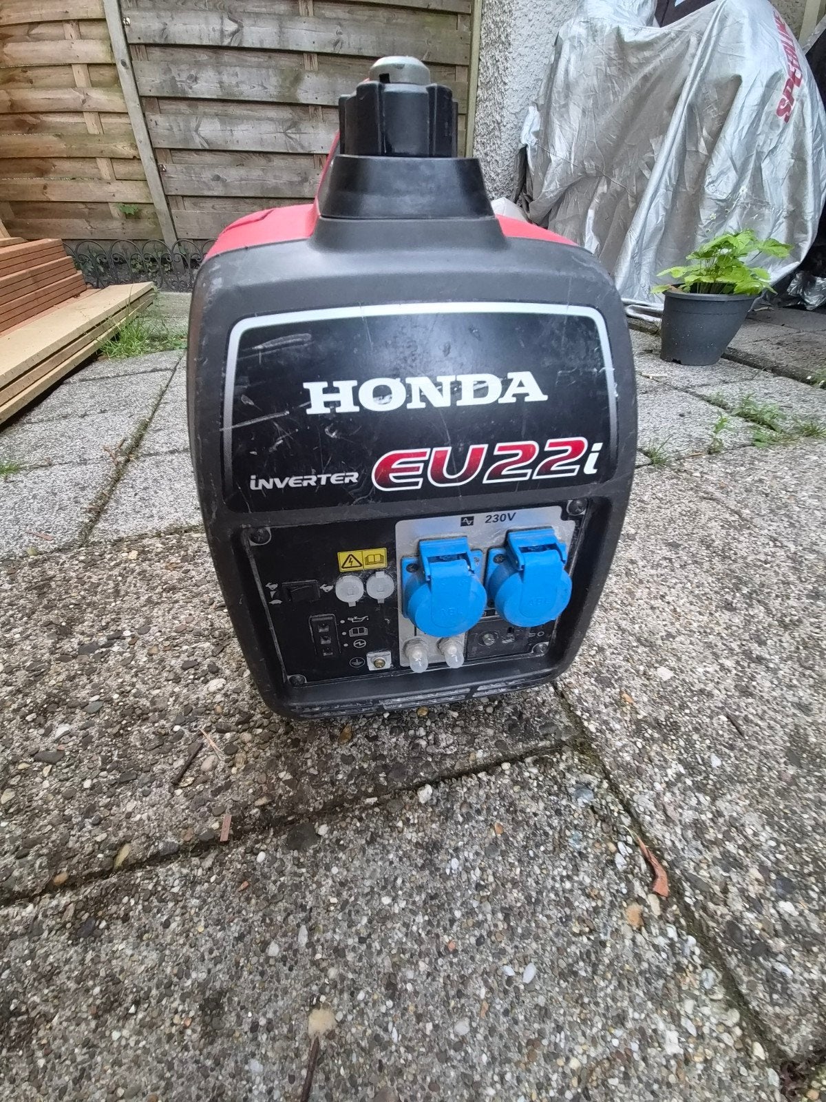 Honda EU 22i aggregraat 2021, Ophalen