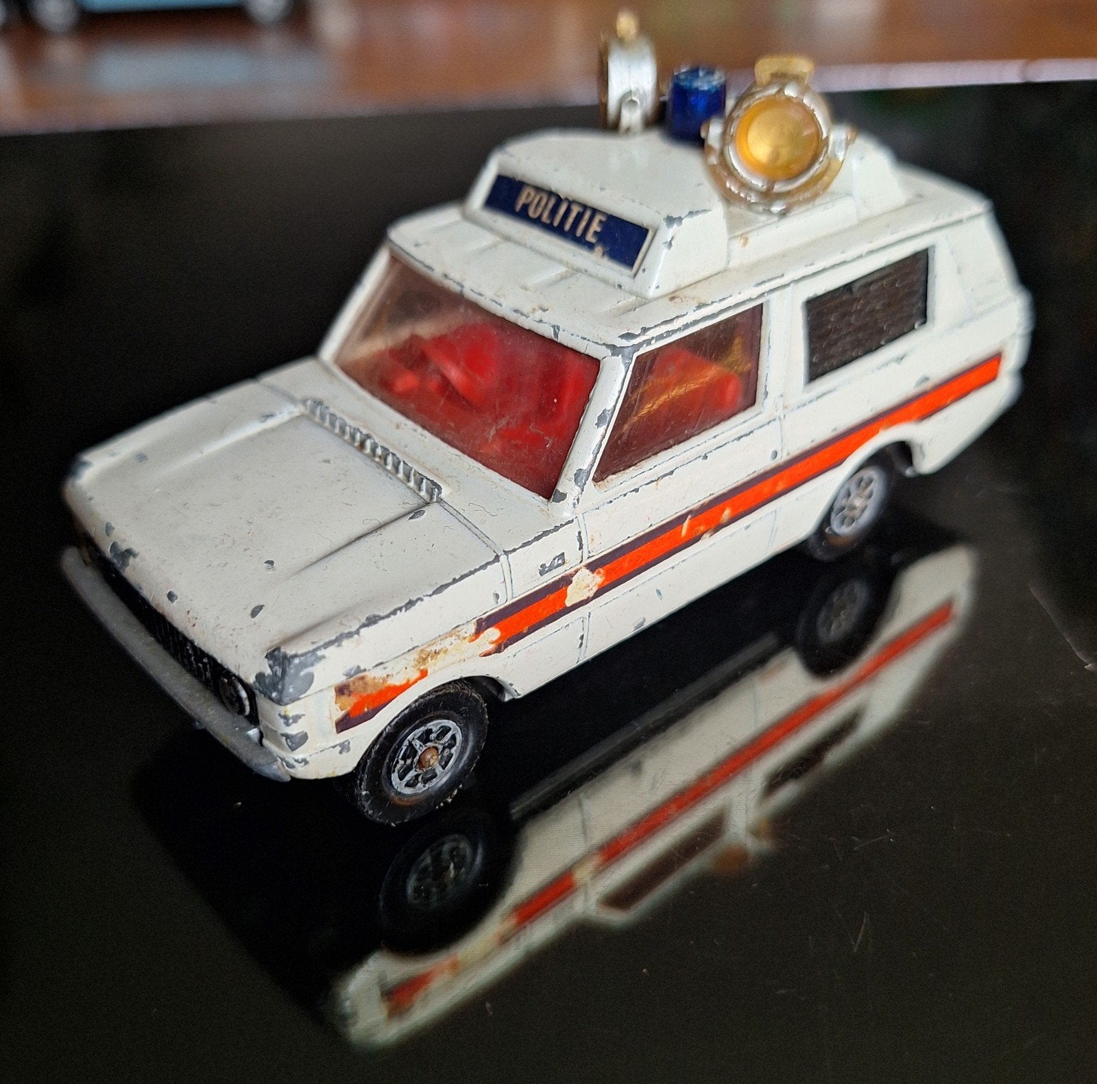 Corgi toys whizzwheels vigilant range rover "politie", Ophalen of Verzenden, Gebruikt, Auto, Corgi