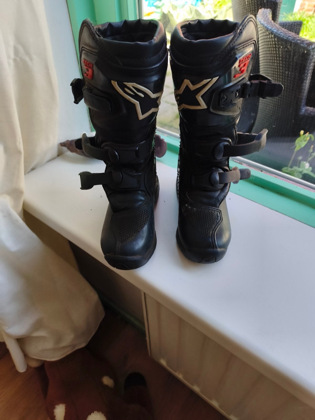Kindermotorlaarsen  maat 29, Ophalen, Tweedehands, Handschoenen