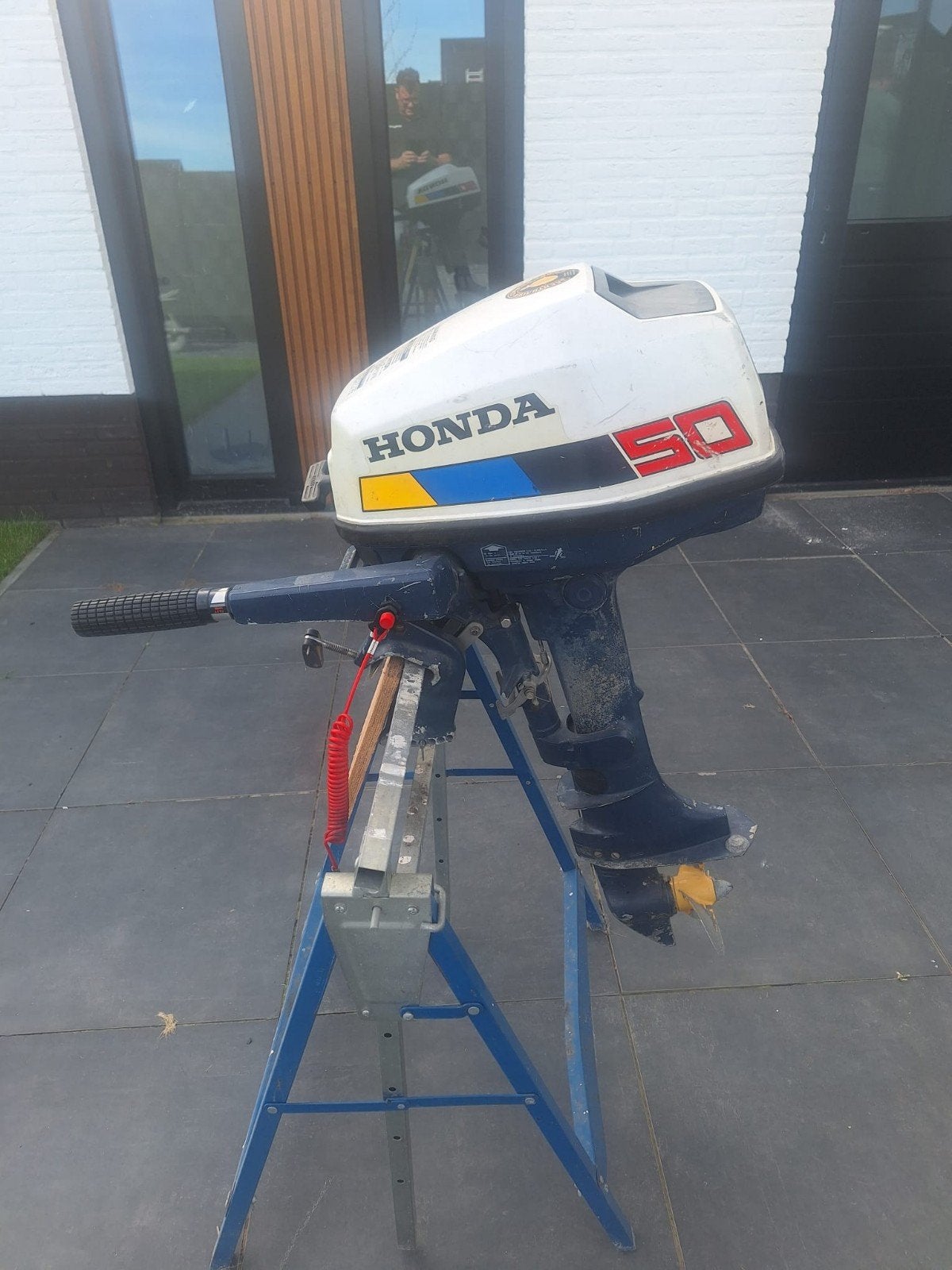 Honda 5 PK buitenboordmotor, Ophalen, Gebruikt
