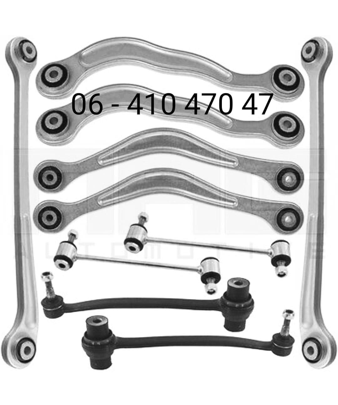 Mercedes W220 draagarm set achterzijde Mercedes S klasse C21, -, Nieuw, Ophalen of Verzenden, -