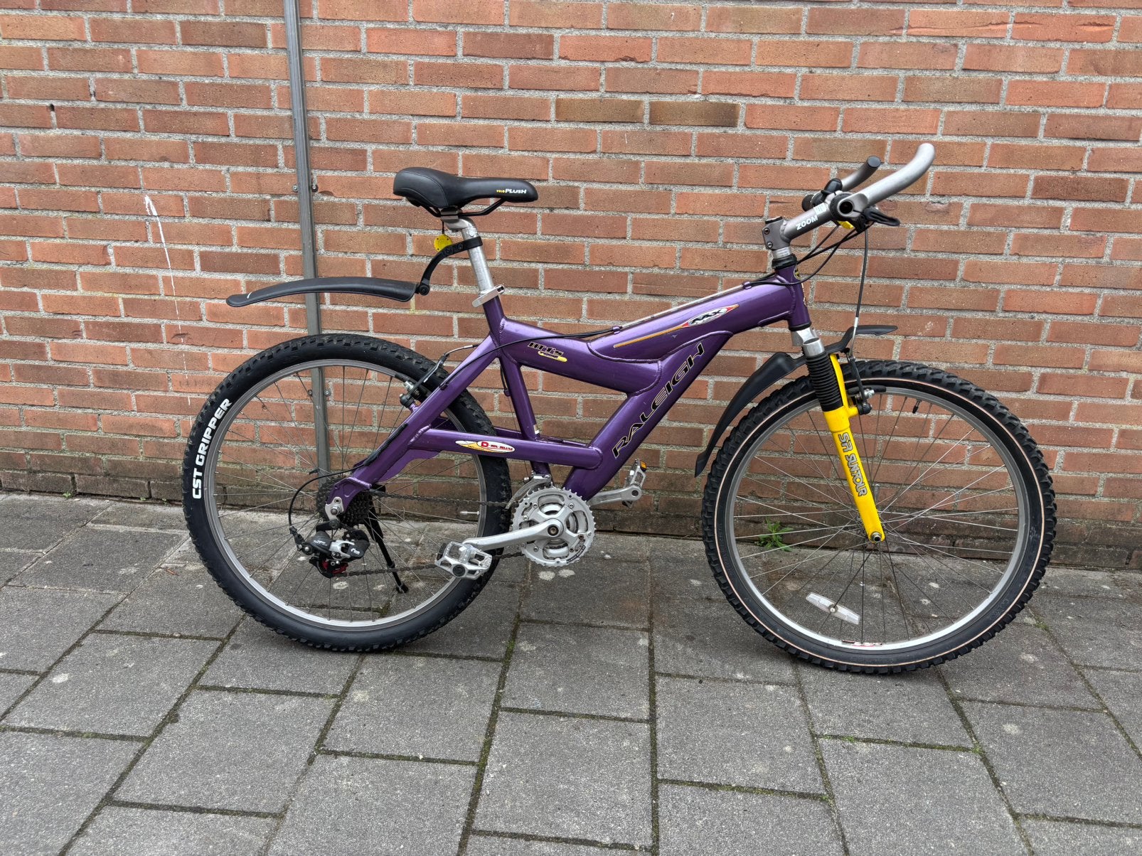 Stoere Raleigh Max Mountainbike – 26 inch – In goede staat!, 24 inch of meer, V-brakes, Aluminium, Ophalen of Verzenden