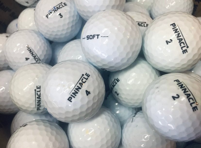 100 Top kwaliteit Pinnacle Soft golfballen, Ophalen of Verzenden, Zo goed als nieuw, Bal(len), Overige merken
