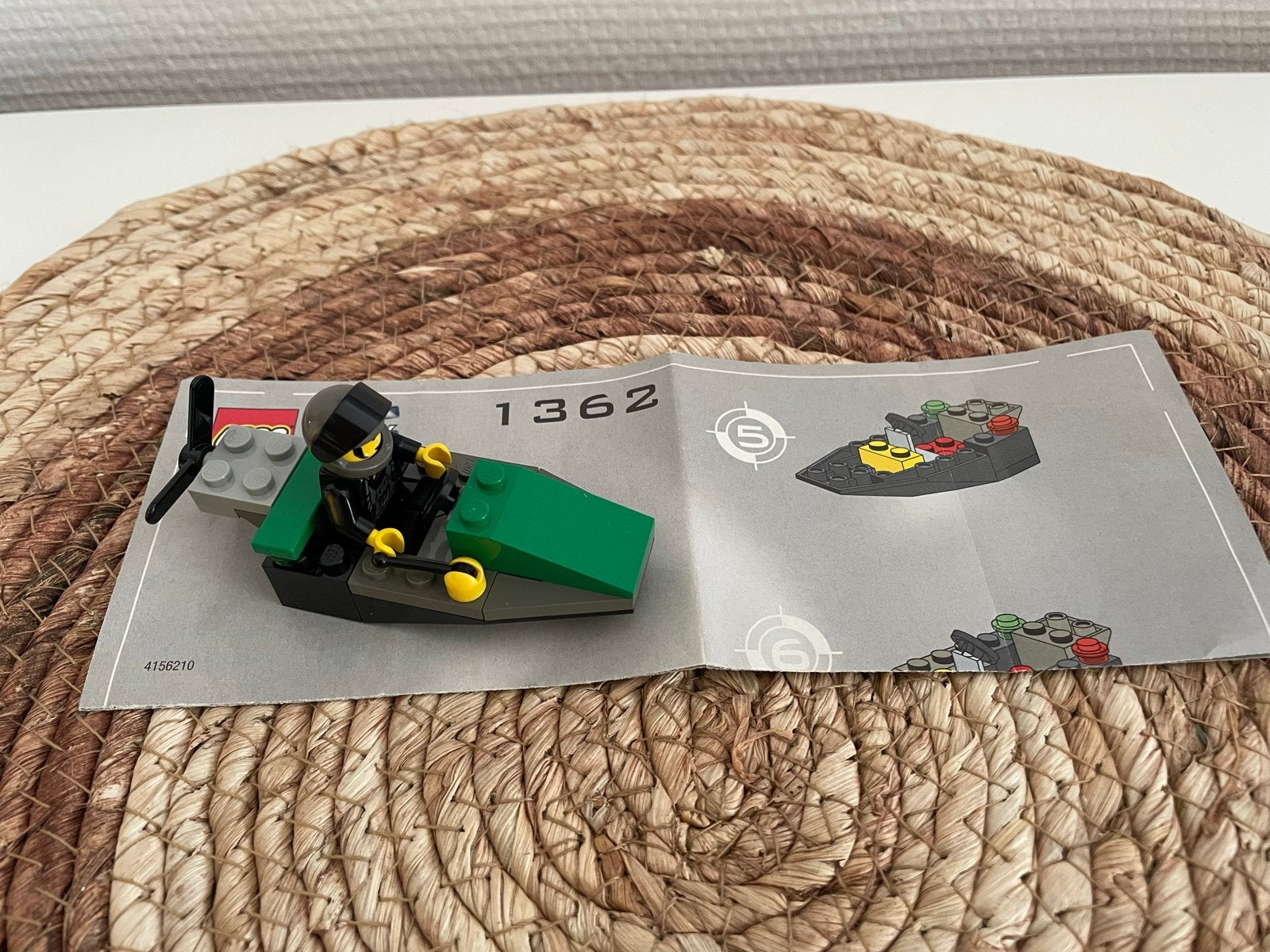 Lego Racers 1362: Quad met Minifiguur en Instructies, Gebruikt, Lego, Ophalen of Verzenden, Compleet