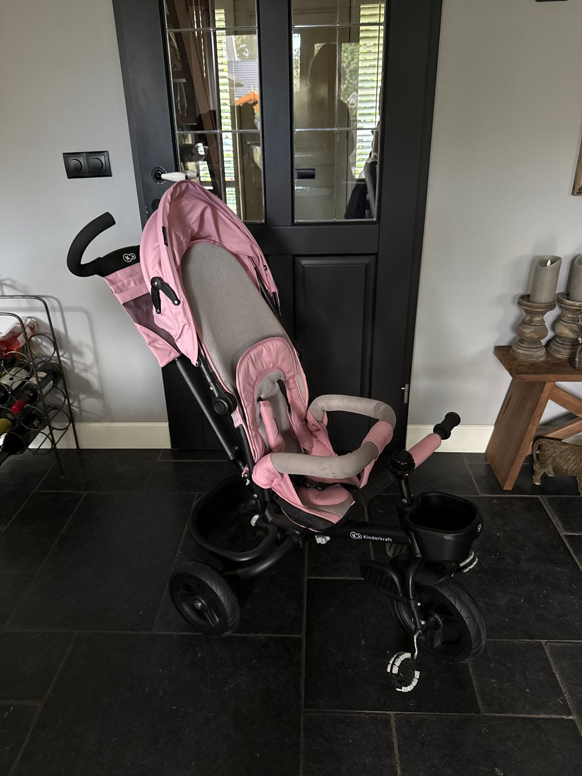 Nieuw Roze Kinderkraft kinderwagen driewieler/combiwagen, Nieuw, Verstelbare duwstang, Combiwagen, Ophalen