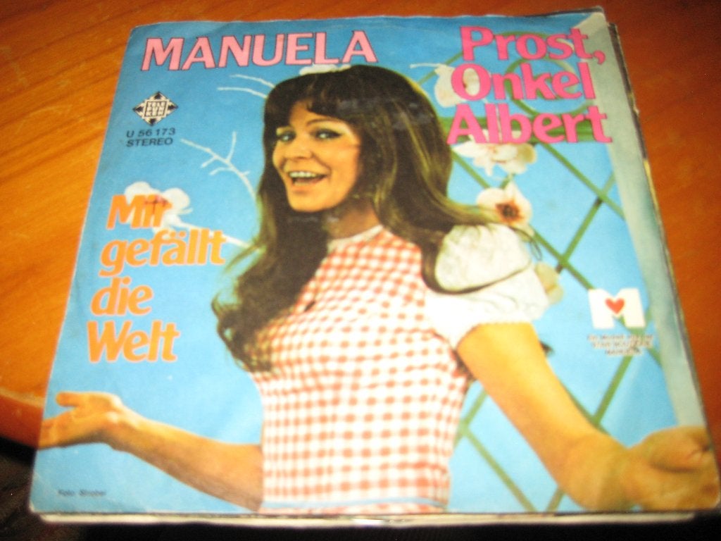 Manuela: Prost Onkel Albert, Ophalen of Verzenden, Zo goed als nieuw, Pop
