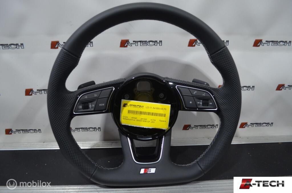 Stuur Audi A4 8w A5 F5 afgevlakt s-line LO11 8W0419091GF JAH, Audi, Nieuw, Audi, Ophalen of Verzenden
