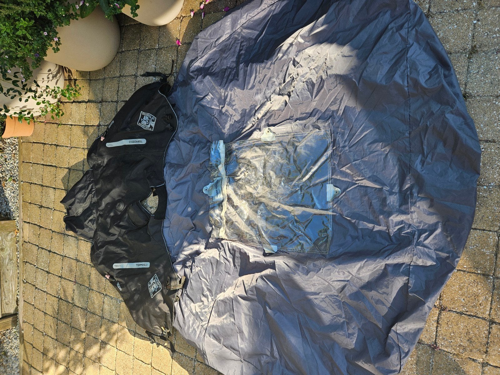 Tucano termo waterproof en hindermann afdekhoes voor scooter, Ophalen, Gebruikt, Overige typen, Overige merken