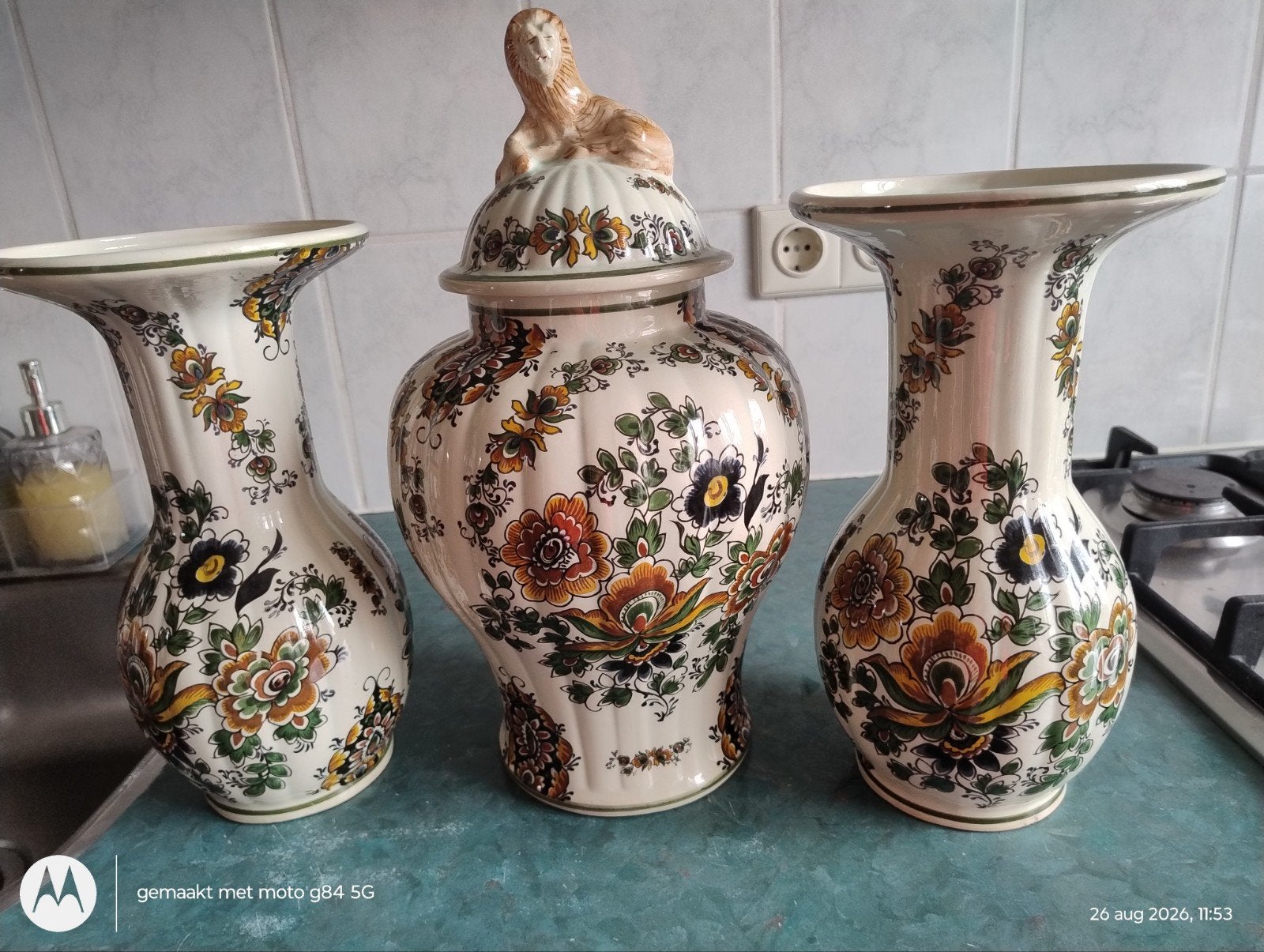 Vintage H. Bequet Kaststel - Handgemaakt in België, Ophalen of Verzenden