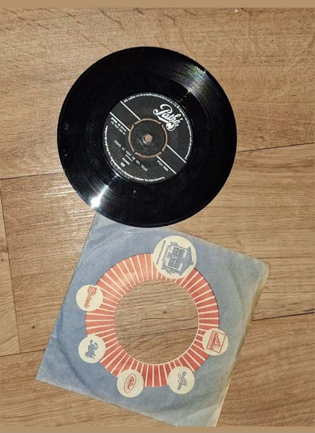 Adamo - Dans Le Vert De Ses Yeux - Pathé 7 inch single, Cd's en Dvd's, Gebruikt, Overige genres, 7 inch, EP