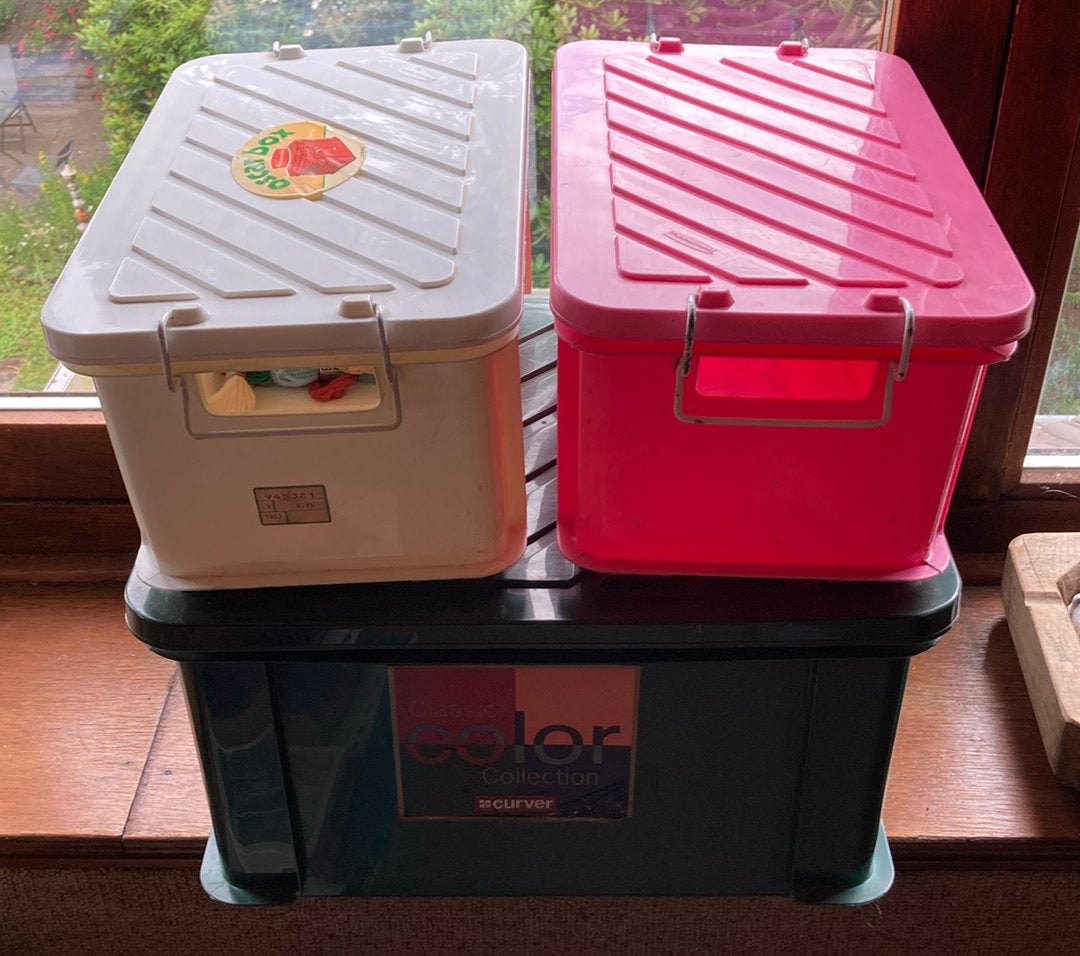 Curver Opbergboxen met deksel - opslag, Gebruikt, 50 tot 100 cm, 50 tot 75 cm, Ophalen of Verzenden