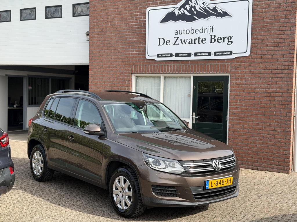 Volkswagen Tiguan 2.0 TSI Sport&Style 4Motion, Automaat, Euro 5, Gebruikt, Zwart