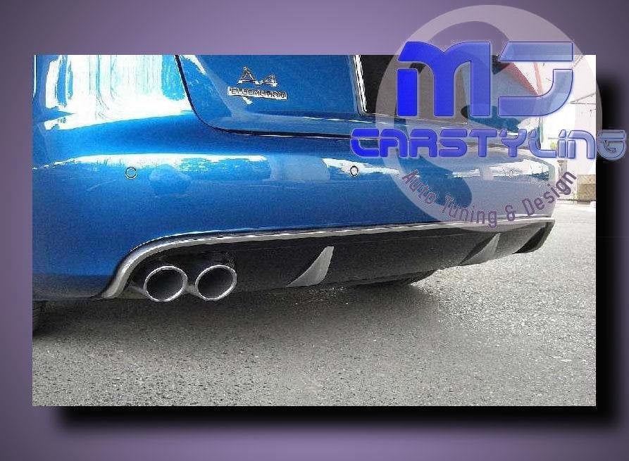 Audi A4 B8 - Achterbumper diffuser, Ophalen of Verzenden, MJ-Carstyling, Info@mj-carstyling.net, Sibeliusstraat 81 5011JH Tilburg
