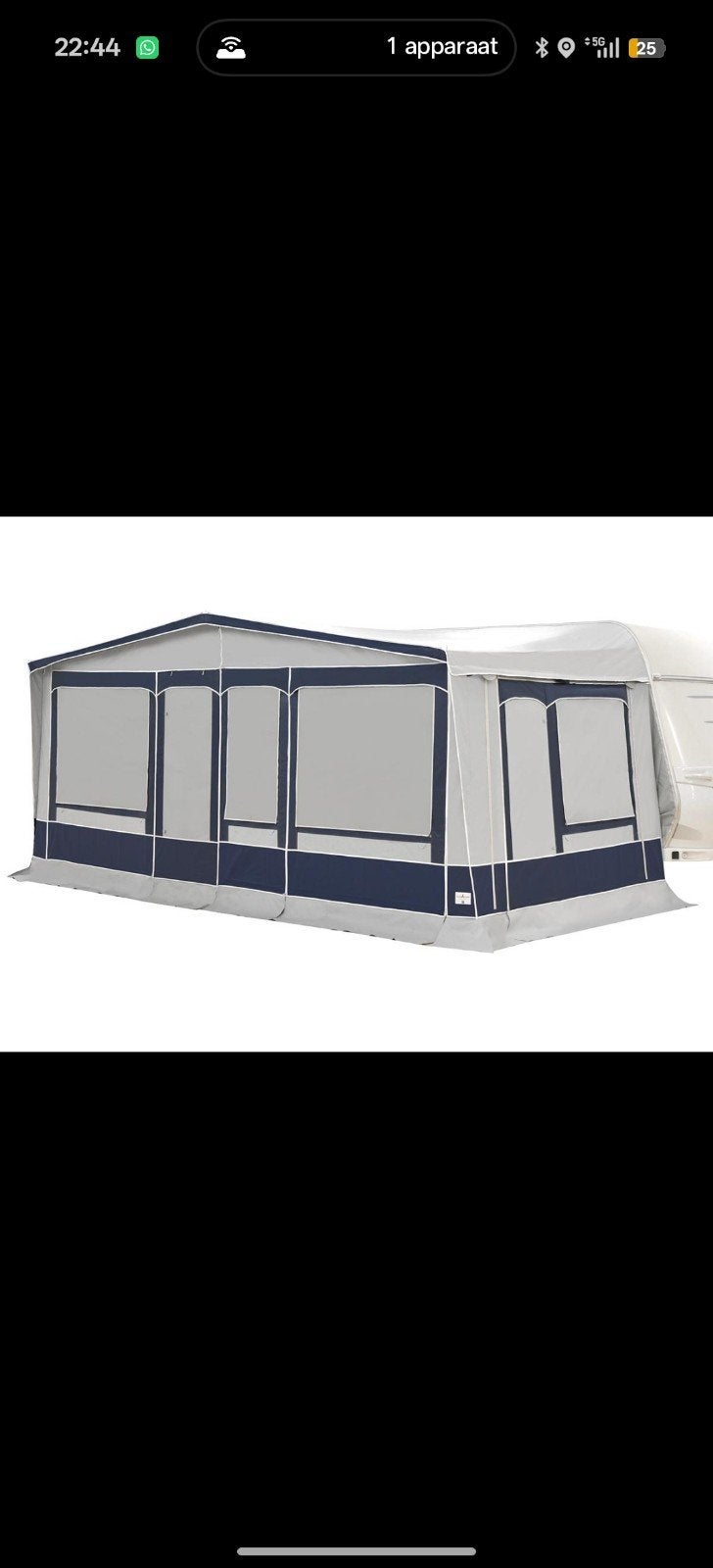 Gold Camp all season Tent met luifel., Ophalen of Verzenden, Gebruikt